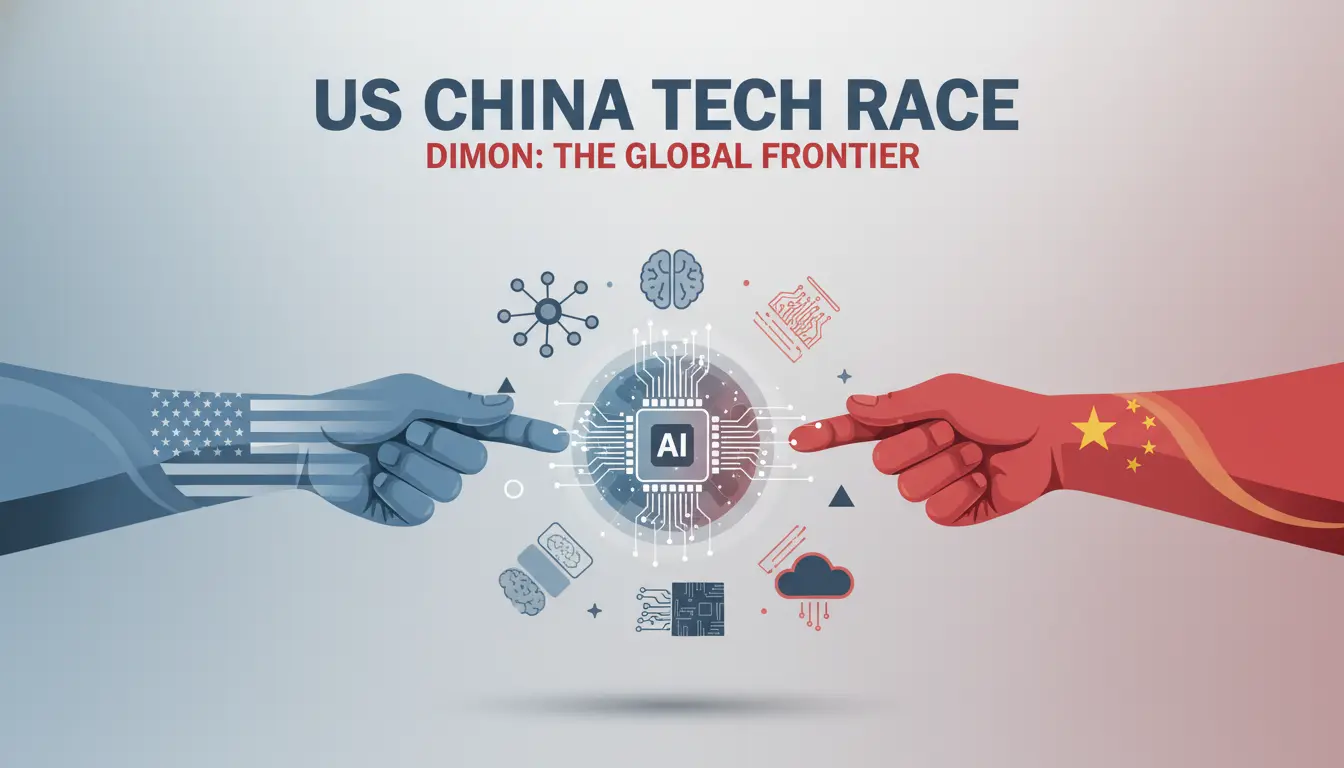 Us China Technology Competition Dimon Warning