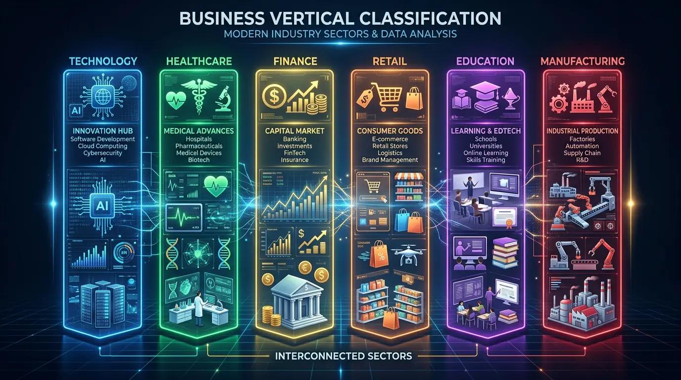 Business Vertical Classification Categories: A Complete Guide