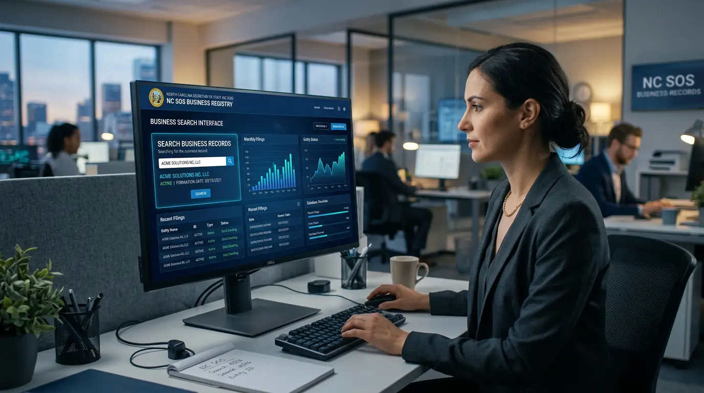 NC SOS Business Search