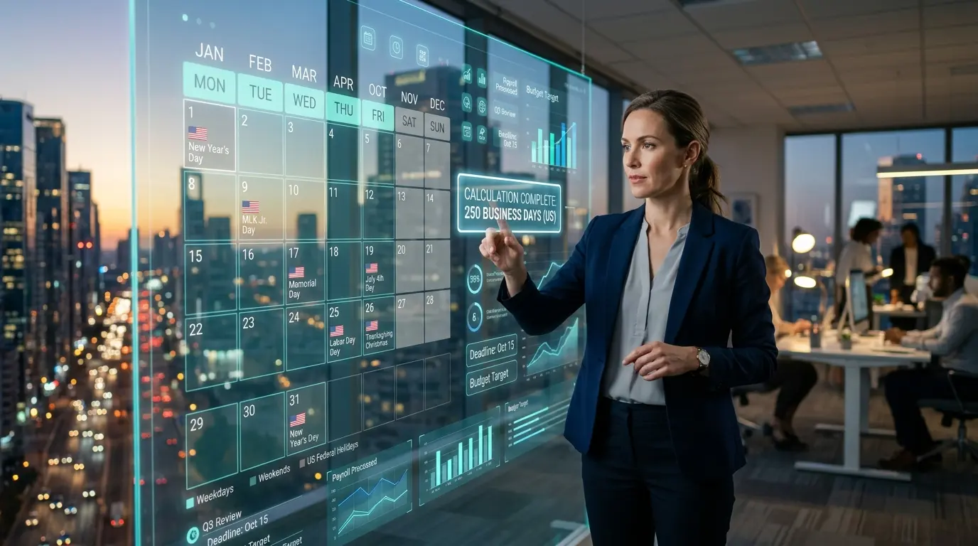 how many business days in a year